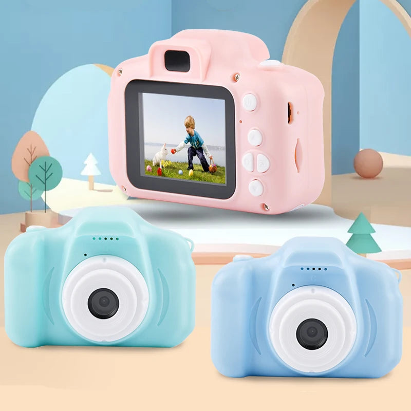 ZK30 Kids Waterproof 1080P HD Camera - Adorable Cartoon Design for Adventurous Outdoor Photography & Video Fun!
