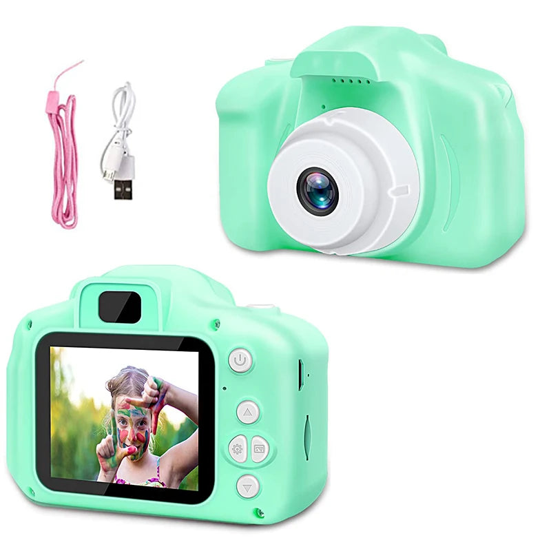 ZK30 Kids Waterproof 1080P HD Camera - Adorable Cartoon Design for Adventurous Outdoor Photography & Video Fun!