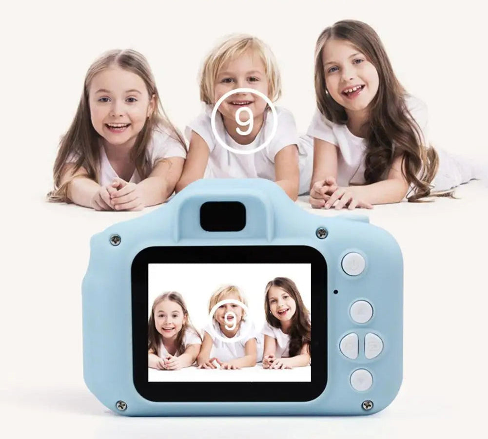 ZK30 Kids Waterproof 1080P HD Camera - Adorable Cartoon Design for Adventurous Outdoor Photography & Video Fun!
