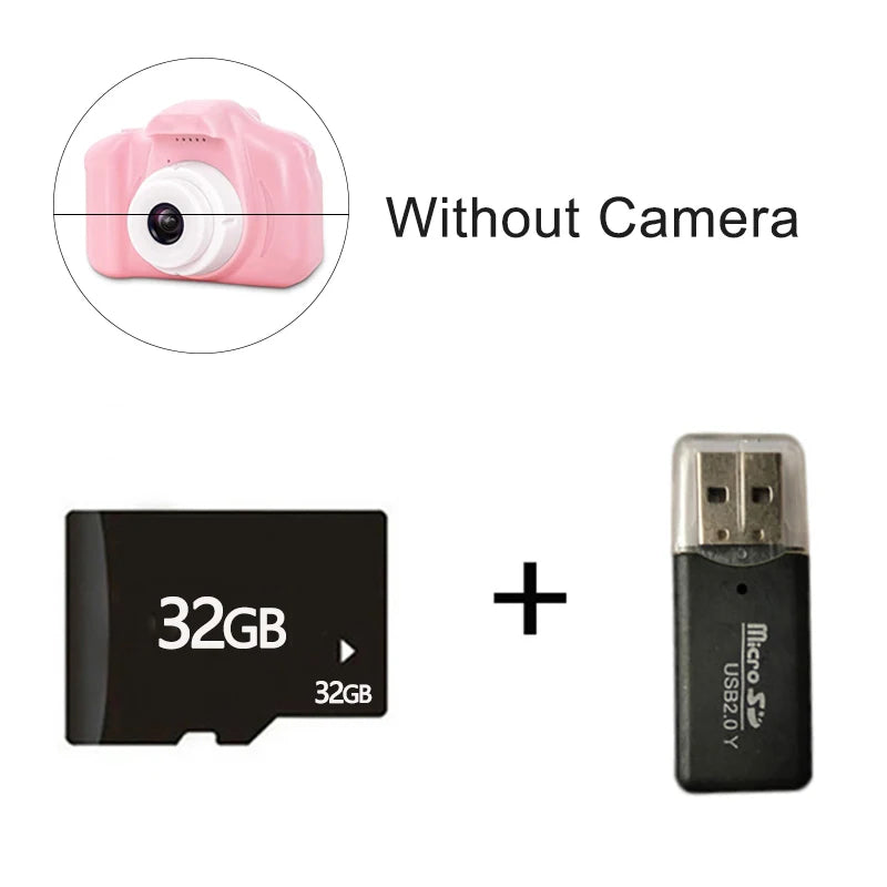 ZK30 Kids Waterproof 1080P HD Camera - Adorable Cartoon Design for Adventurous Outdoor Photography & Video Fun!