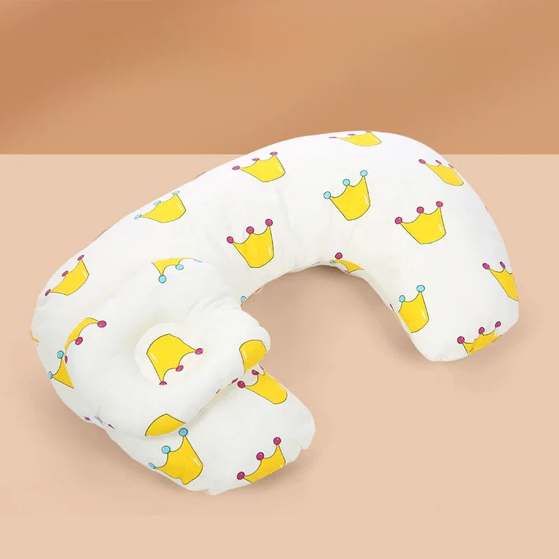 Multifunctional Nursing Pillow for Newborns & Moms – Breastfeeding, Waist Support, & Baby Comfort | Compact, Anti-Fouling Design