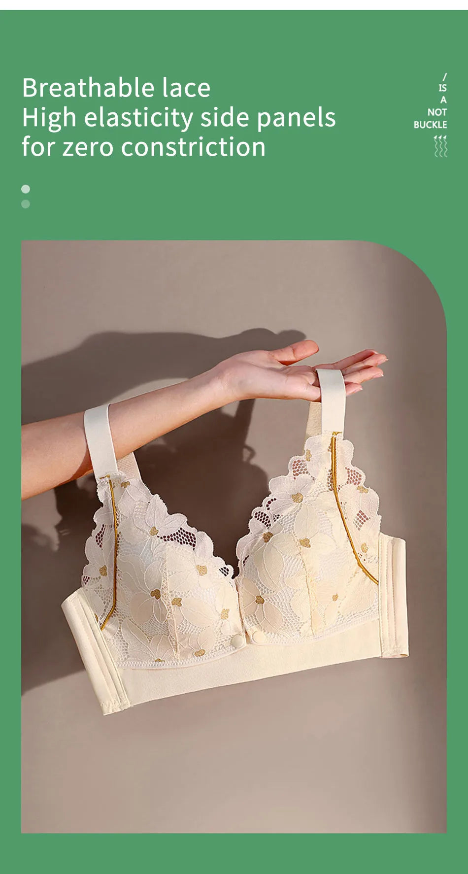 Women’s Lightweight Nursing Bra – Wire-Free Maternity & Breastfeeding Bra | Breathable, Four-Season Comfort