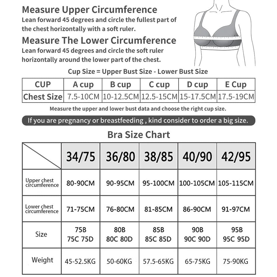 Women’s Lightweight Nursing Bra – Wire-Free Maternity & Breastfeeding Bra | Breathable, Four-Season Comfort