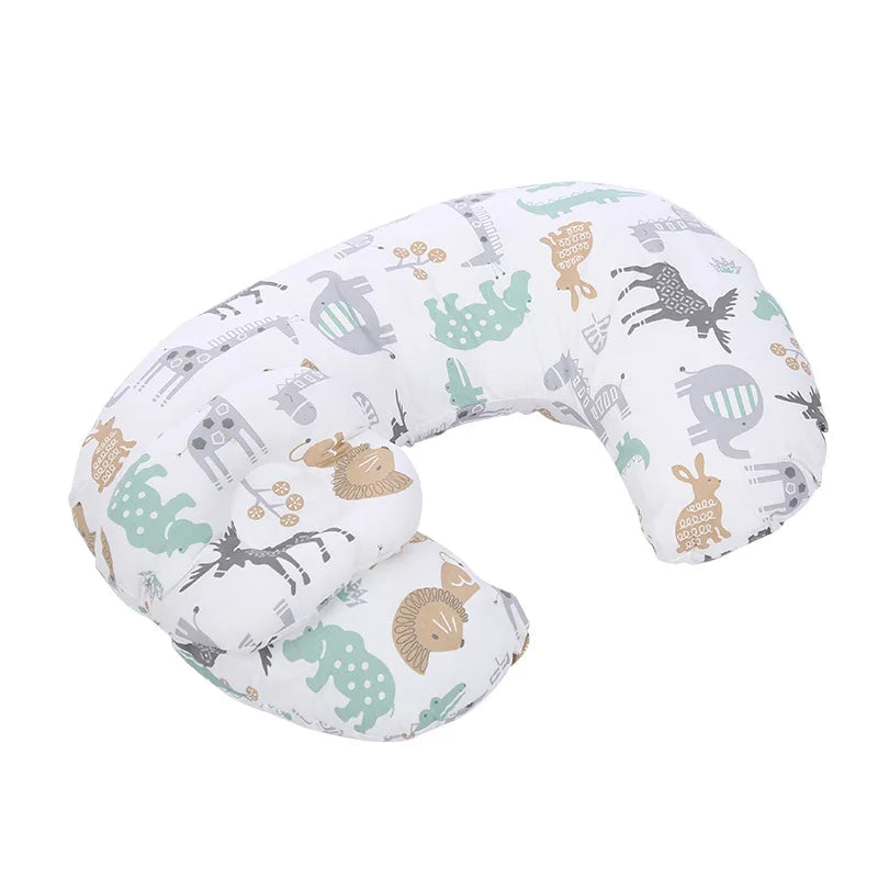 Multifunctional Nursing Pillow for Newborns & Moms – Breastfeeding, Waist Support, & Baby Comfort | Compact, Anti-Fouling Design