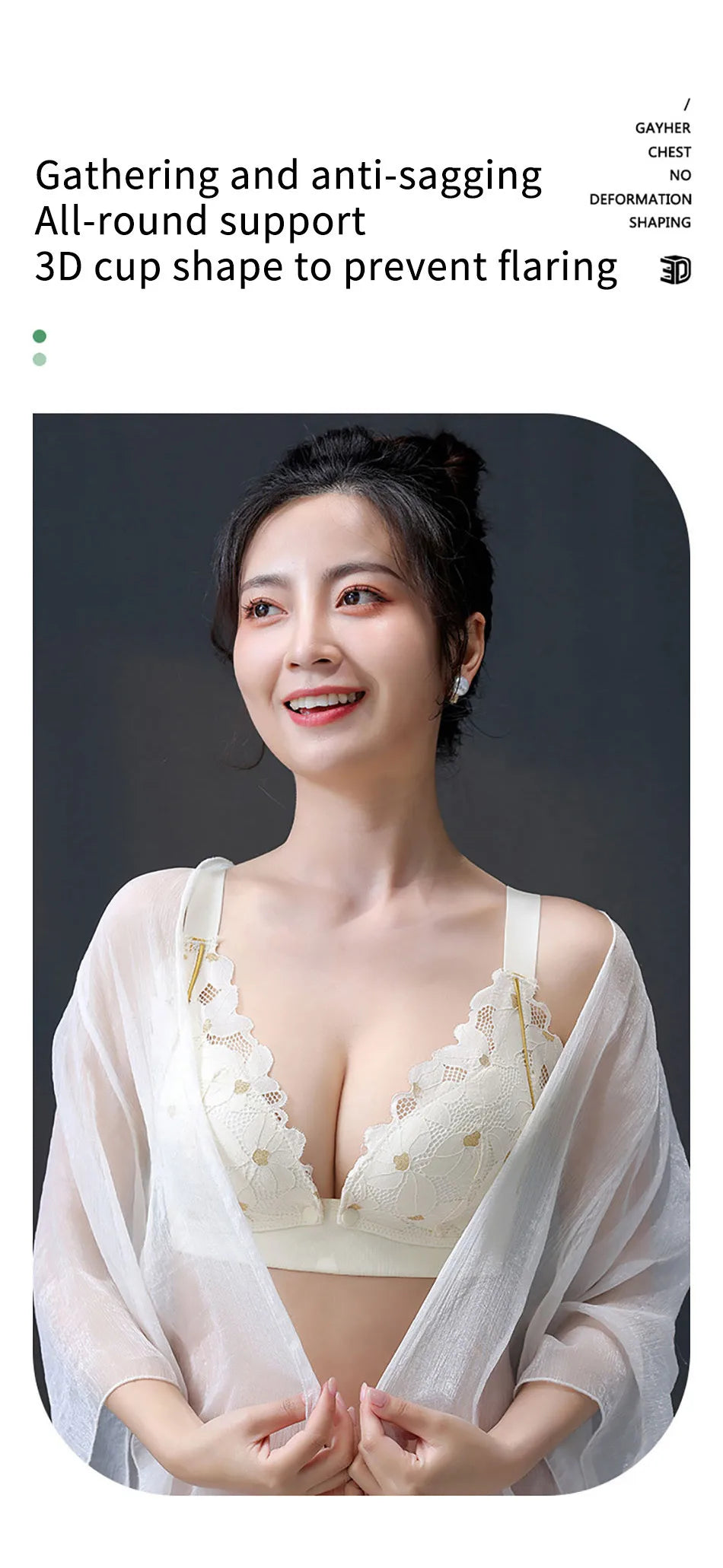 Women’s Lightweight Nursing Bra – Wire-Free Maternity & Breastfeeding Bra | Breathable, Four-Season Comfort