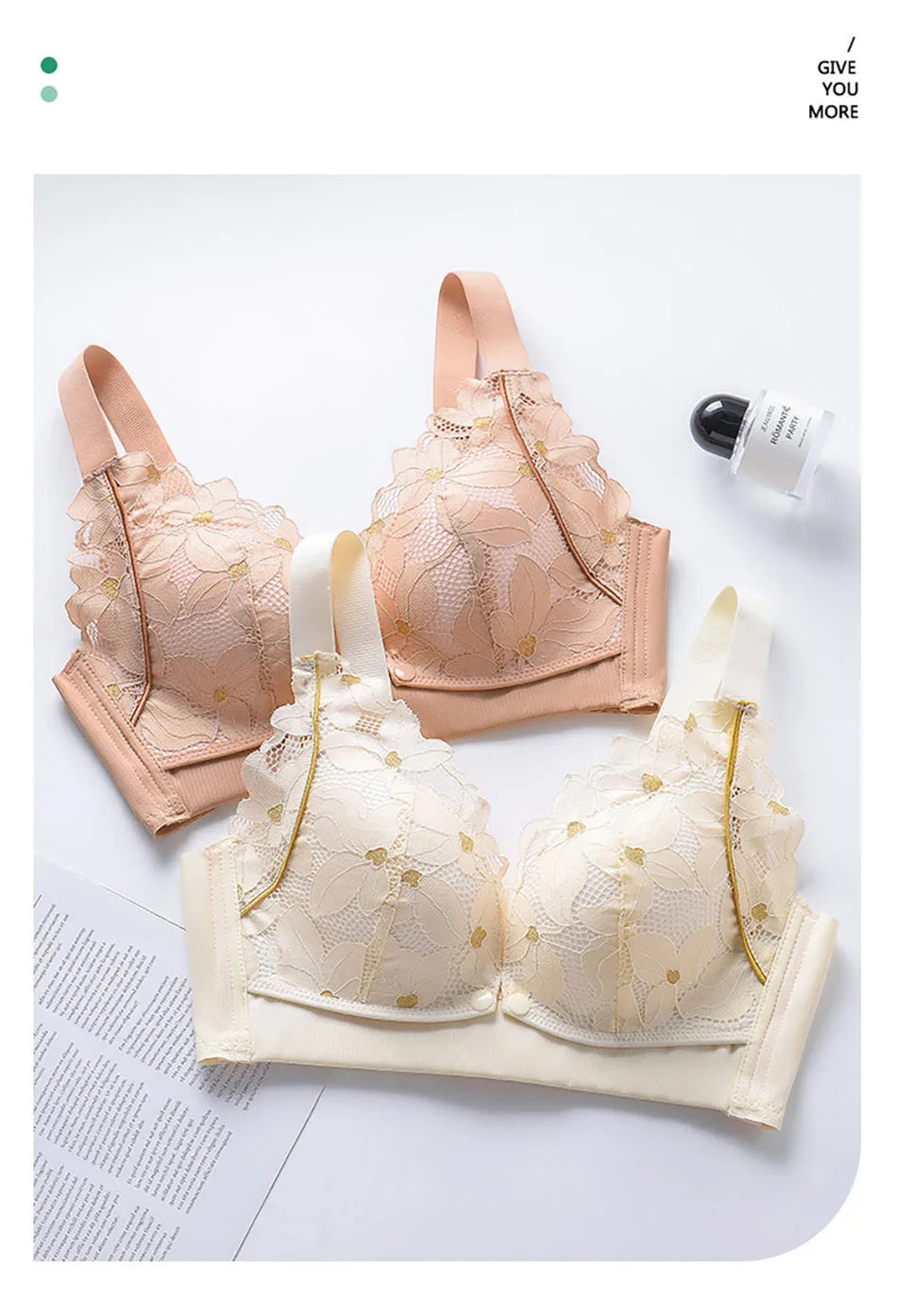 Women’s Lightweight Nursing Bra – Wire-Free Maternity & Breastfeeding Bra | Breathable, Four-Season Comfort