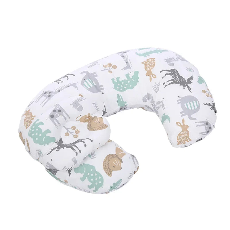 Multifunctional Nursing Pillow for Newborns & Moms – Breastfeeding, Waist Support, & Baby Comfort | Compact, Anti-Fouling Design